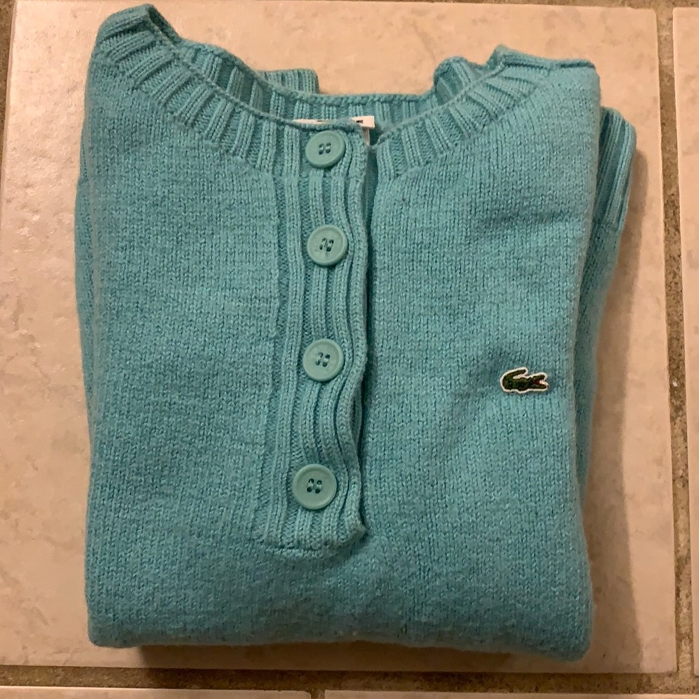 COPY - Lacoste aqua sweater